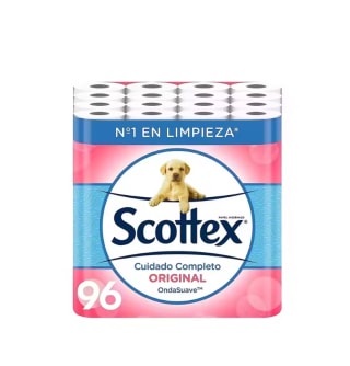 Scottex Orginal Papel Higiénico 96 rollos por 17,43€