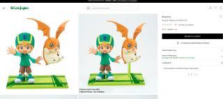 Figura Banpresto Takeru & Patamon por solo 20€