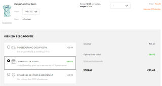 20% korting op alles (ook sale!) bij WE fashion