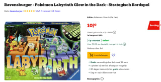 Ravensburger Pokémon Labyrinth Glow in the Dark voor €10,99 bij Bol