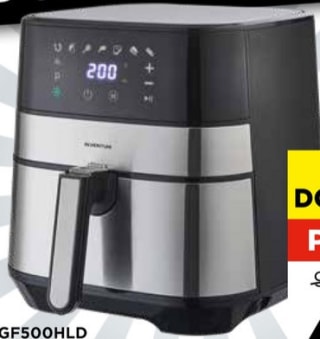 Inventum GF500HLD Hetelucht Friteuse voor €49,99 bij Vomar