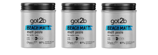 3 Botes de Got2b - Cera fijadora Beach Matt, Con efecto mate, Fijación media, 100 ml por 9.16€