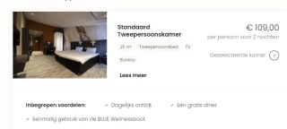 2 nachten + ontbijt + eén hoofdgerecht + wellness bij Fletcher Brabant Mill vanaf €230 voor 2 personen