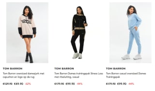 Tot 62% korting op Tom Barron heren en dameskleding bij Secret Sales