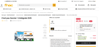 Coffret DVD C'est pas sorcier Le camion - L'intégrale 44 DVD (2013) + Le guide 70 ans à 69,99€