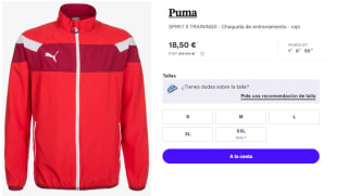 Chaqueta de Hombre Puma SPIRIT II TRAININGS por 18.5€