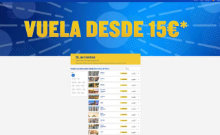 Vuelos desde 15€ champions con Ryanair