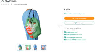 JBL Flip 6 Duopack - Roze voor €207 + gratis sportsbag bij Art & Craft