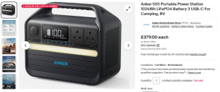 Refurbished Anker 555 Portable Power Station for only £364