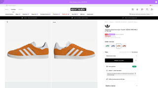 Gazelle ADIDAS ORIGINALS en Naranja por 53,94€