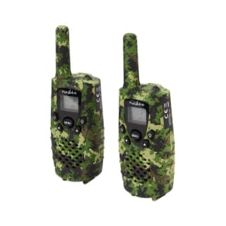 Nedis Walkie Talkie set WLTK0810BK voor €29,95 bij Action