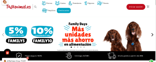 Family Days 5% y 10% dto por compra de 2 o 3 unidades respectivamente de productos de alimentación