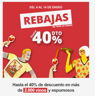 Descuentos de hasta -40% en seleccionados