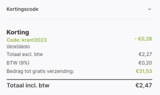 De Kruidenbaron kortingscode voor 10% korting op je bestelling