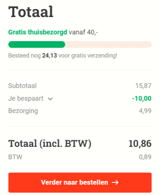 €10 korting op alle koffie bij Koffievoordeel.nl voor KPN klanten