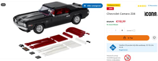 LEGO Chevrolet Camaro Z28 voor €118,99 bij Lego.com
