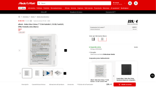 eBook Kobo Libra Colour 7" por 194,65€