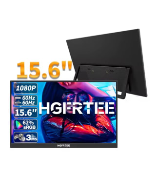 HGFRTEE Monitor portátil de 15,6 pulgadas, Panel de FHD-IPS por 49,28€