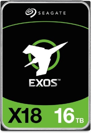 Seagate Exos X18 (SAS, Standard model), 16TB voor €240,95 bij Amazon