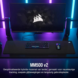 Corsair MM500 v2 Game-muismat Zwart - 93 x 30 cm voor €29,99 bij Amazon