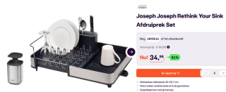 Joseph Joseph Rethink Your Sink - Giftset - RVS look voor €34,95 bij Ibood