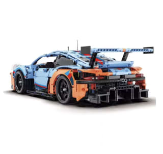 Set de bloques construcción Porsche 911 RSR por solo 14,82€