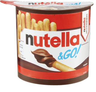 12 cajas 52gr KINDER Nutella & Go Crema de cacao avellanas y leche Nutella con palitos de pan