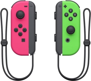 Nintendo Switch Joy-Con Controller paar - Neon Groen en Roze voor €61,95 bij Amazon