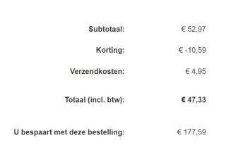 Happy sizekortingscode voor 20% extra korting op de sale tot 85%