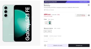 Hasta 50% + 40€ descuento EXTRA productos Samsung