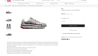 Zapatillas Nike P-6000 Mujer por solo 54,95€