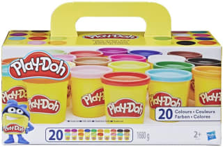 Play-Doh Super Color Pack Klei - 20 Potjes voor €11,92 bij Amazon