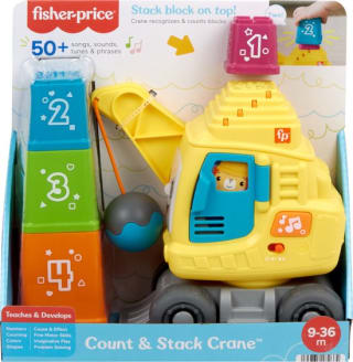 Fisher Price Tel- en Stapelkraan voor €14,99 bij Bol