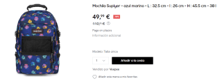 Mochila Eastpak Suplyer 38L por 49.99€