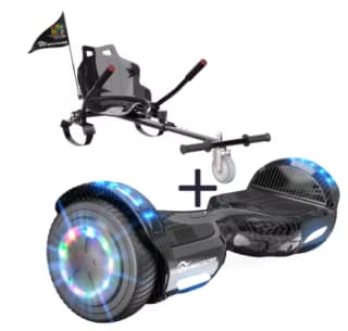 Hoverboards met Zitje 6,5" Bluetooth Muziek en LED Lichten voor €148,99 bij Aliexpress