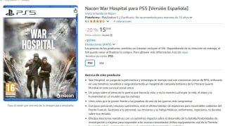 Juego War Hospital PS5 : Estrategia por 15,99€