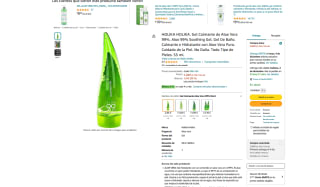 Gel Calmante de Aloe Vera 99% HOLIKA HOLIKA a tan solo 2,84€