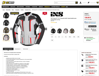 Chaqueta Moto AA IXS Evans ST 2.0 4 colores por 139,95€