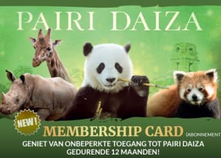Tickets voor Pairi Daiza Dierentuin nu voor €25