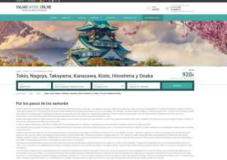 13 días Japón Tokio Nagoya Takayama Kanazawa Kioto Hiroshima y Osaka Vuelos desde Madrid + alojamiento+ traslados desde 920€