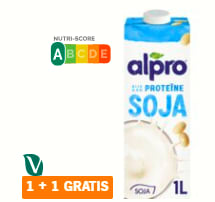 Alle A-merk houdbare plantaardige drinks 1+1 gratis bij de AH