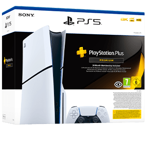 Consola PS5 Modelo Slim + 24 meses PlayStation Plus Premium + 9€ regalo por 599€