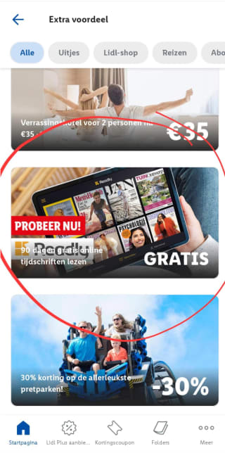 READLY 90 dagen gratis online proberen [Via lidl plus]