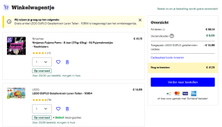 Gratis Lego Duplo Getallentrein (10954) bij aankoop van Pampers bij Bol