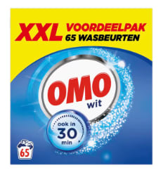 Omo wasmiddel xxl voor €8,99 bij Trekpleister