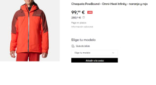 Chaqueta con capucha Columbia PowBound para Hombre por 99.99€