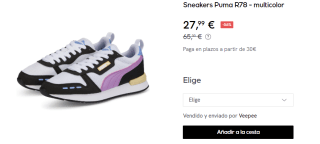 Zapatillas para Mujer Puma R78 por 27.99€