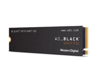 WD SN770 500GB SSD NVMe PCIe Gen4 M.2 pro 27,16€
