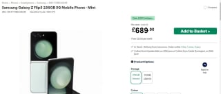Samsung Galaxy Z Flip5 256GB for £689
