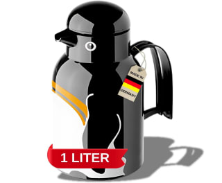 Thermo Helios pájaro de vacío 1,0l Black/Penguin 30x30x25.5cm por 31,70€